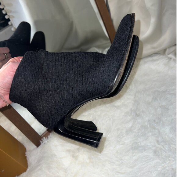 Donna Karan Fabric Ankle Boots - Picture 2 of 10